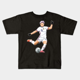 Megan Rapinoe #15 Shoots Kids T-Shirt